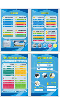 圖文價目表設計與制作 從模板下載到專業素材應用全指南